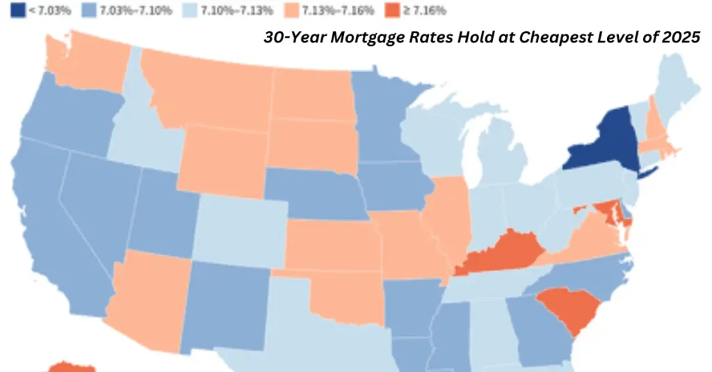 30-Year Mortgage Rates Hold at Cheapest Level of 2025