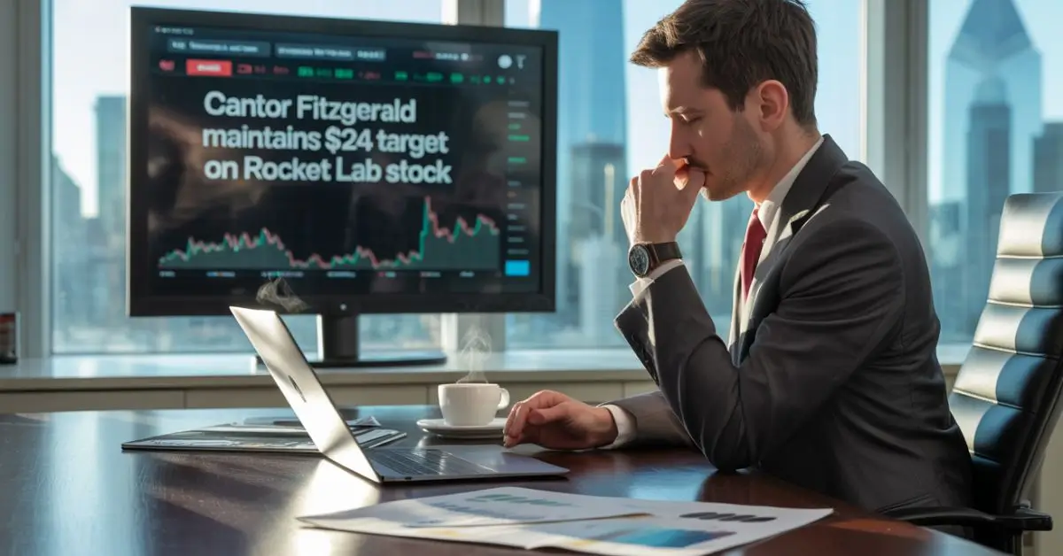 Cantor Fitzgerald Maintains $24 Target on Rocket Lab Stock
